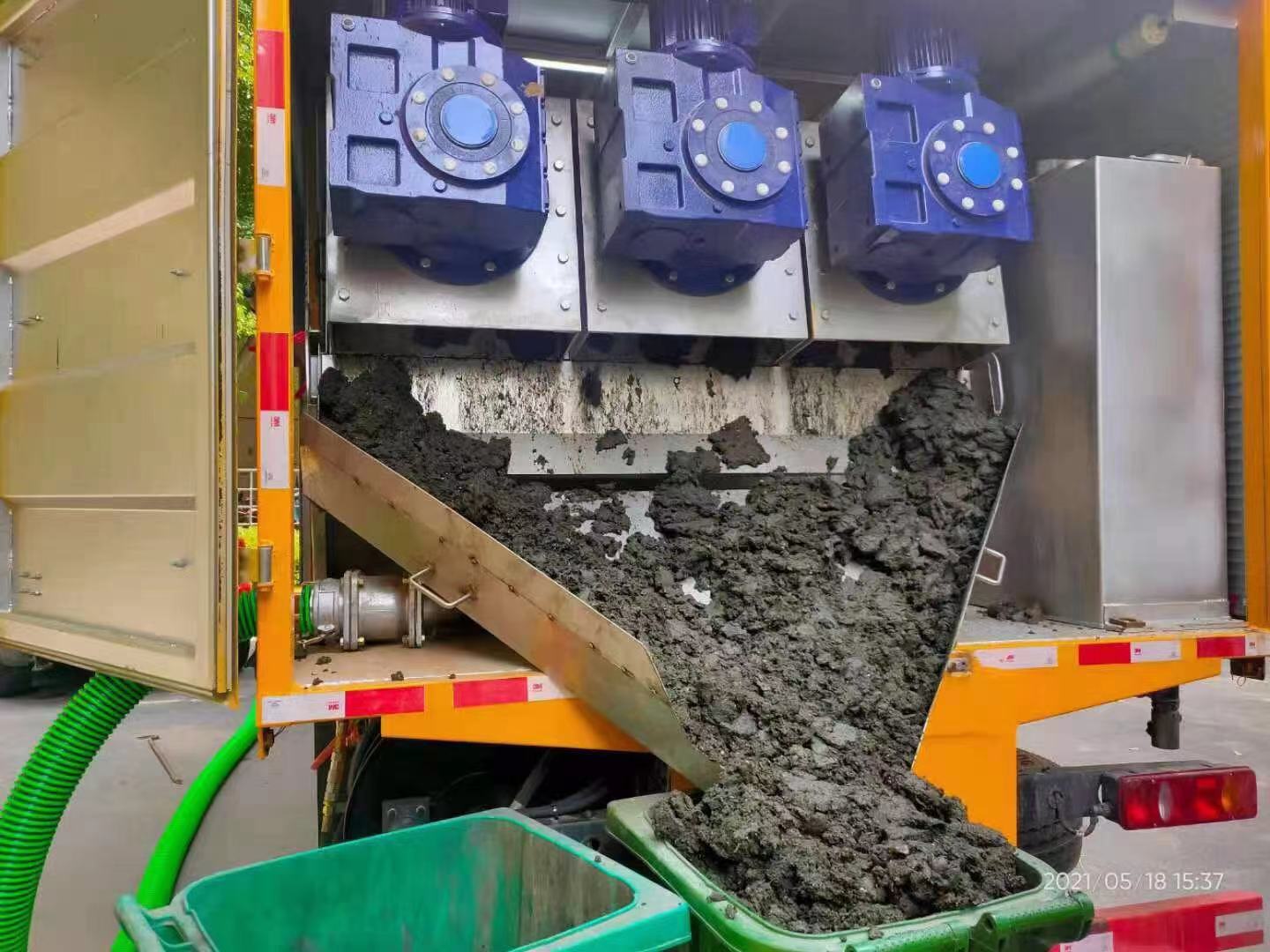 那坡化粪池清掏城市维护站-泥浆净化干湿分离处理